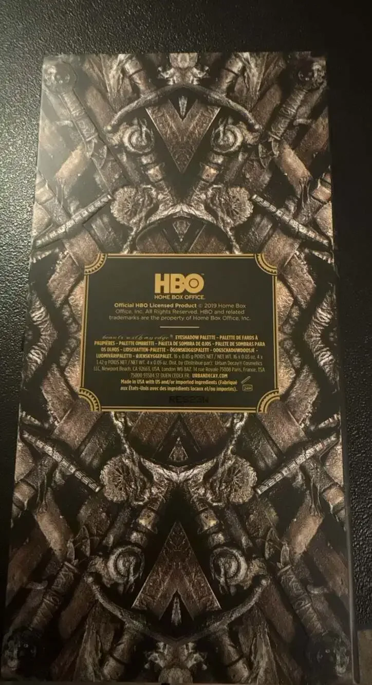 Limited Edition-Urban Decay‎ Game of Thrones Eyeshadow Palette